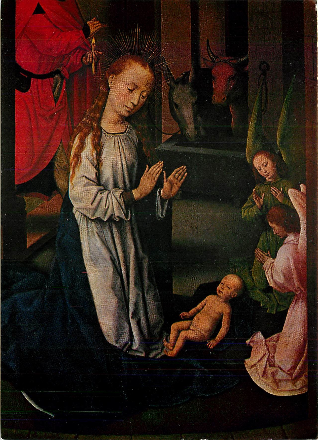 Nativité de Jésus — Hans Memling (vers 1433-1484) — Bildverlag Freiburg