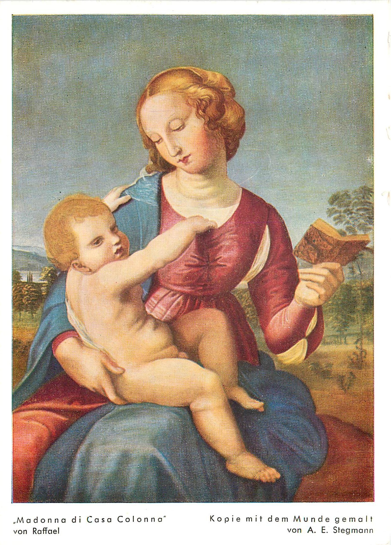 CPM "Madonna di Casa Colonna" von Raffael