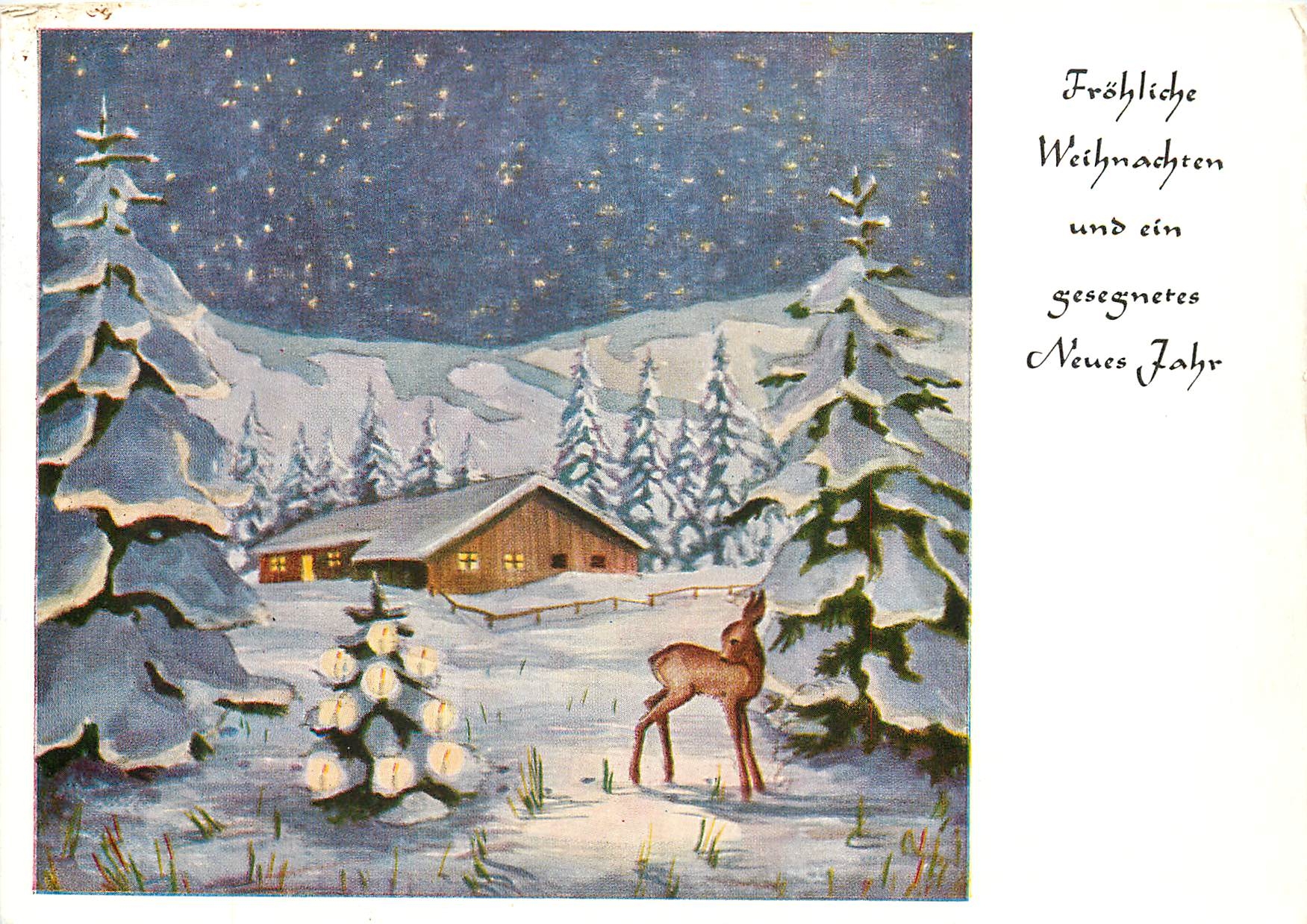 CPM Froehliche Weihnachten und ein gesegnetes Neues Jahr