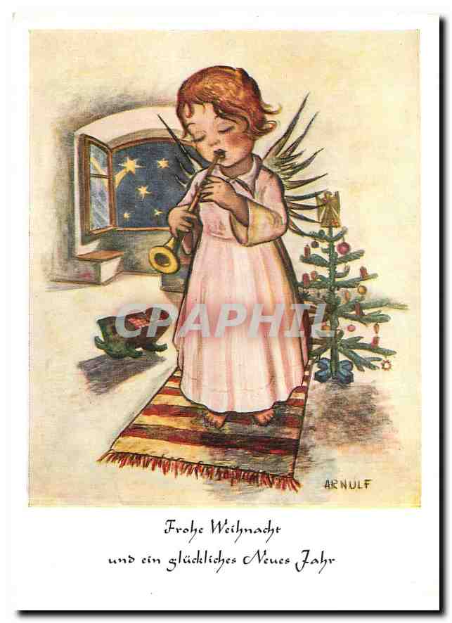 CPM Froehliche Weihnachten und ein glueckliches Neues Jahr