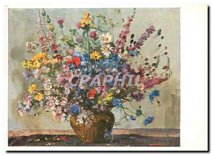 CPM Herm Fricke Flowers of Summer