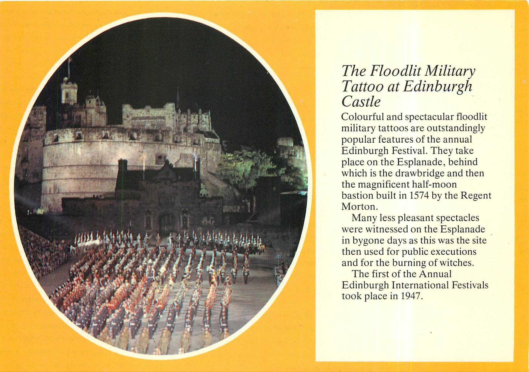 CPM The Floodlit Military Tattoo at Edinburgh Castle