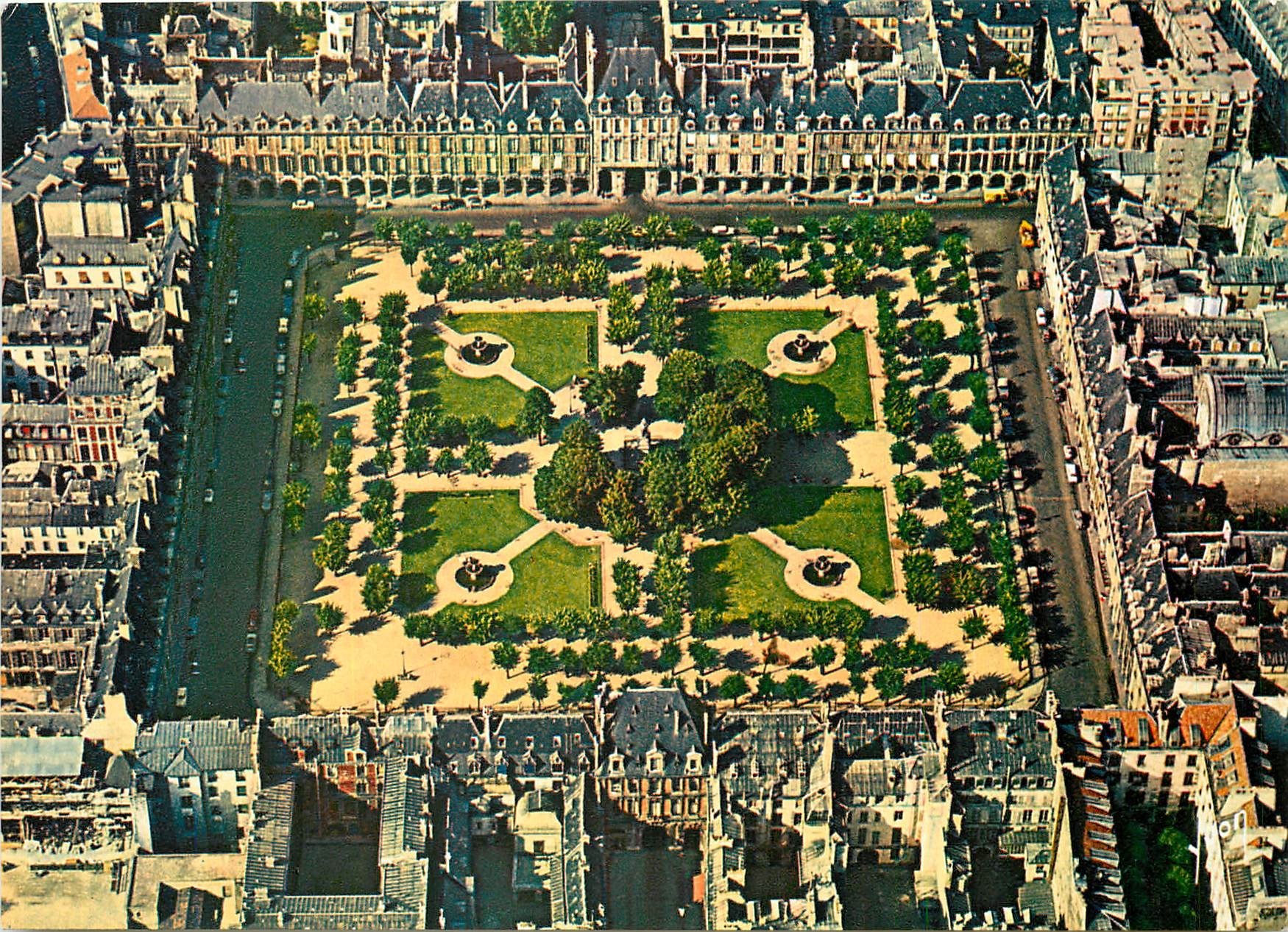 Place des Vosges — Paris — Éditions d'Art Yvonn