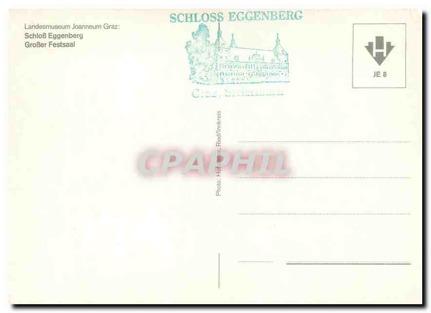 CPM Schloss Eggenberg Grosser Festsaal — Rückseite