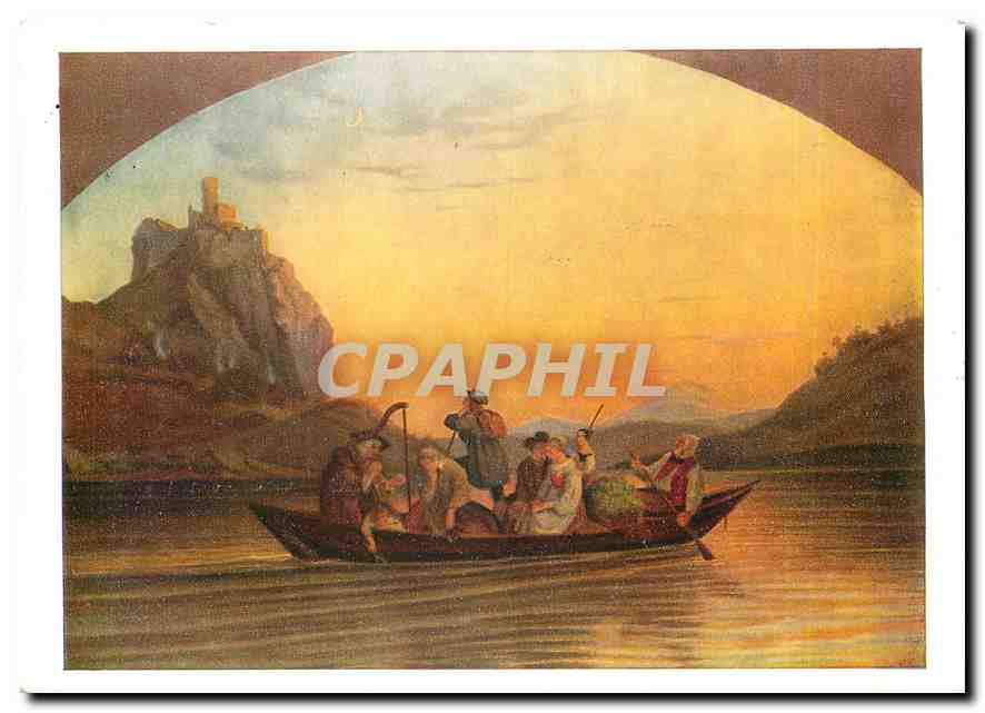 CPM Adrian Ludwig Richter (1803-1884) Uberfaht ueber die Elbe am Schreckenstein