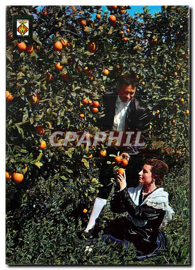 CPM Castellon de la Plana Couple avec le costume typique