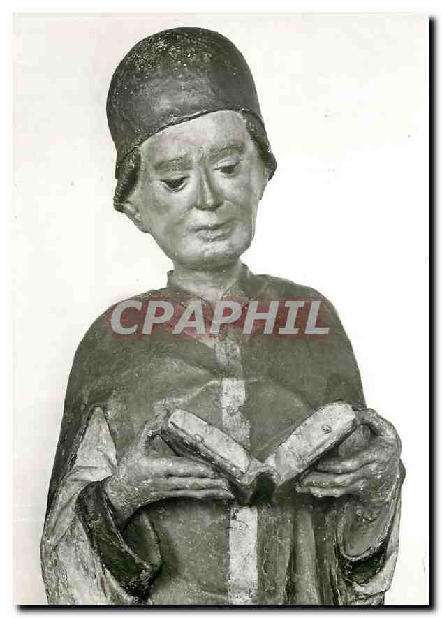 CPM Karlsruhe Badisches Landesmuseum Lesender Heiliger