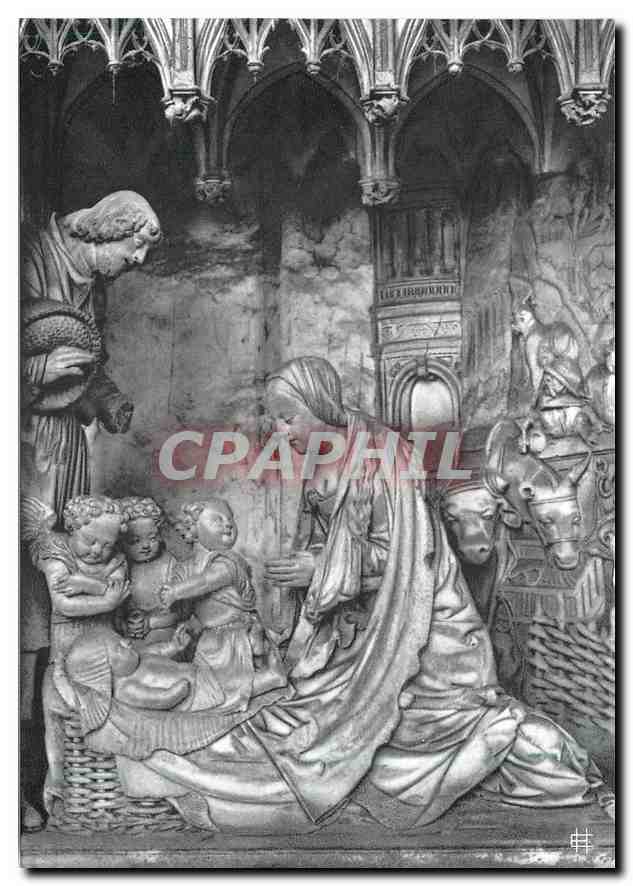 CPM Cathedrale de Chartres Cloture du Choeur (XVIe siecle) Nativite de Jesus
