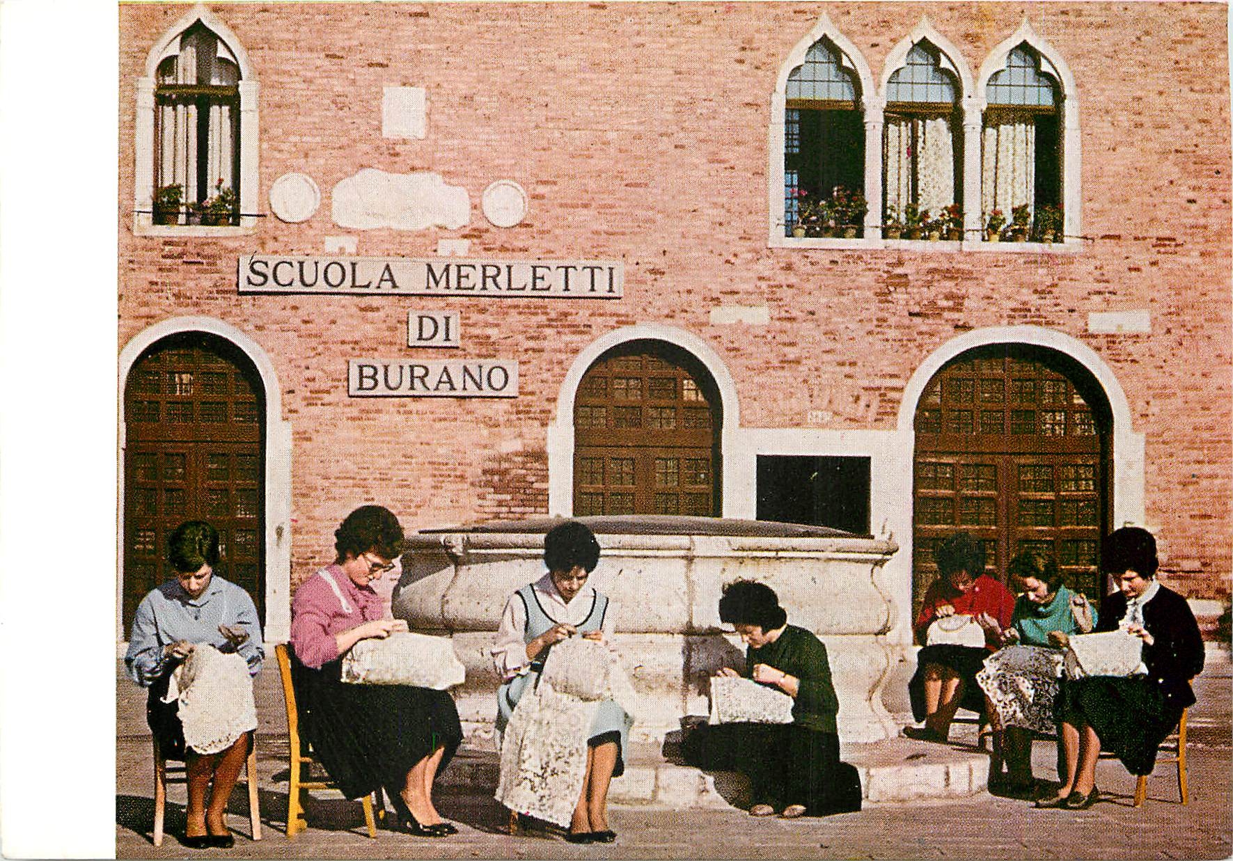 CPM Scualo Merletti Burano Venezia