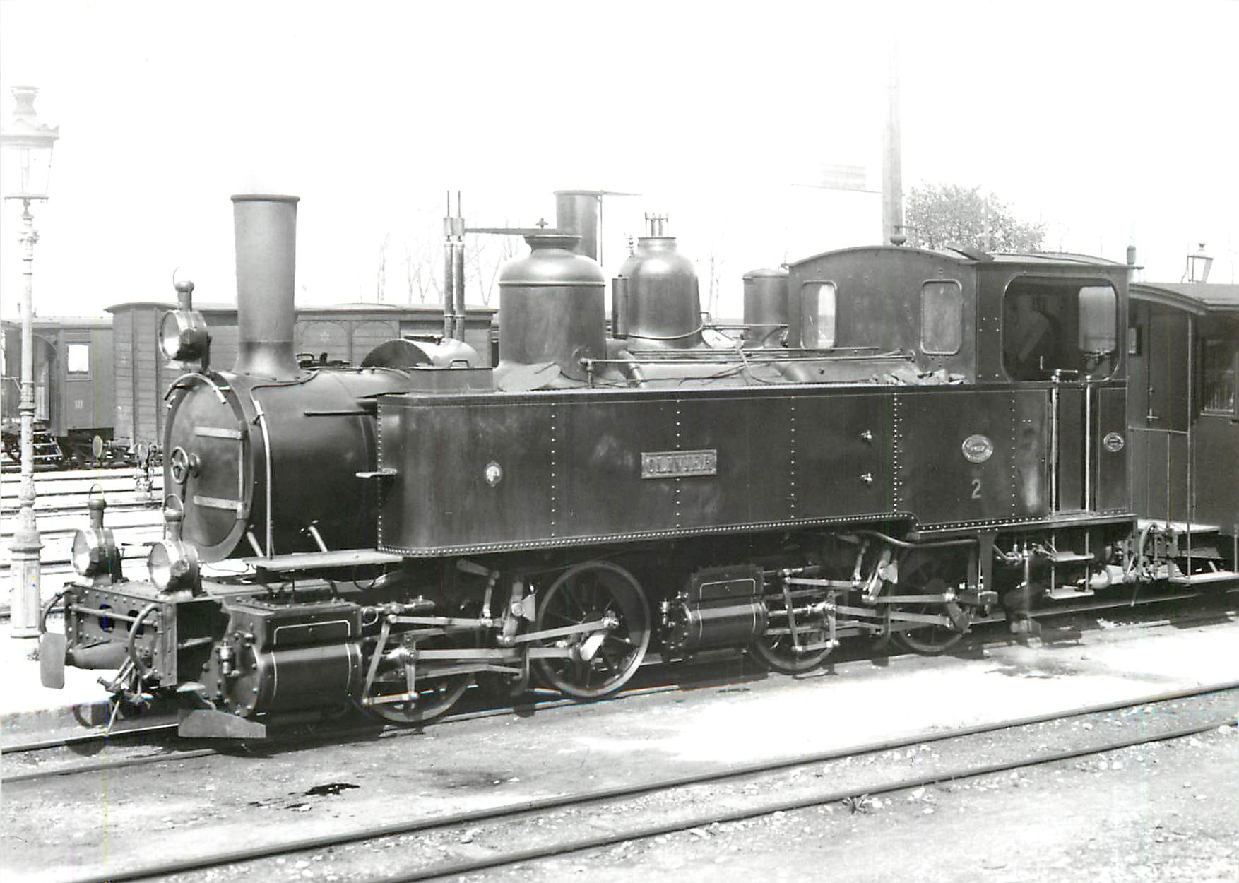 CPM G 2x2/2 2 "Olivier" a Yverdon en 1898