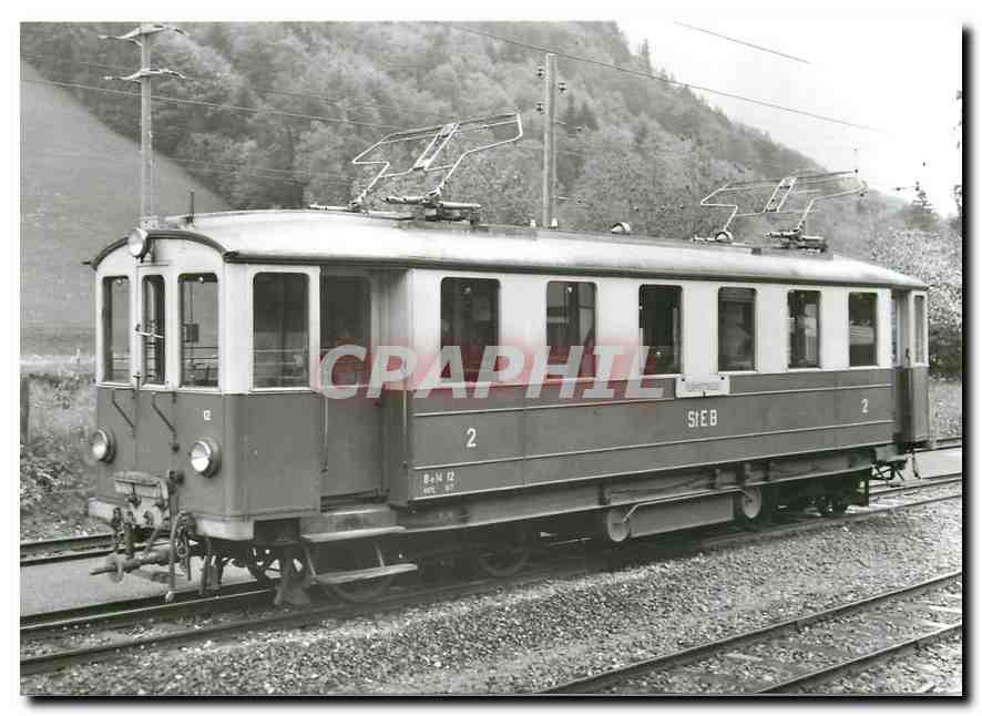 CPM Automotrice Be 2/4 12 a Stans Mai 1962