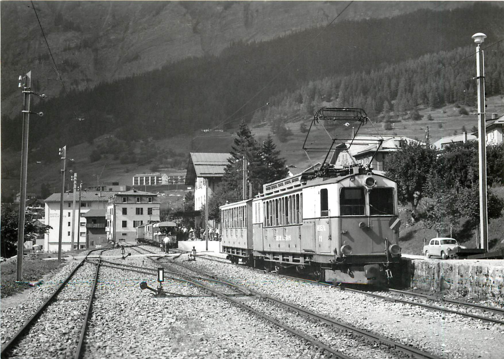 CPM Leukerbad vue generale des installations 15.4.1967