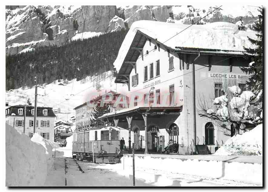 CPM Automotrice ABFe 2/4 II a Leukerbad 17.1.1966