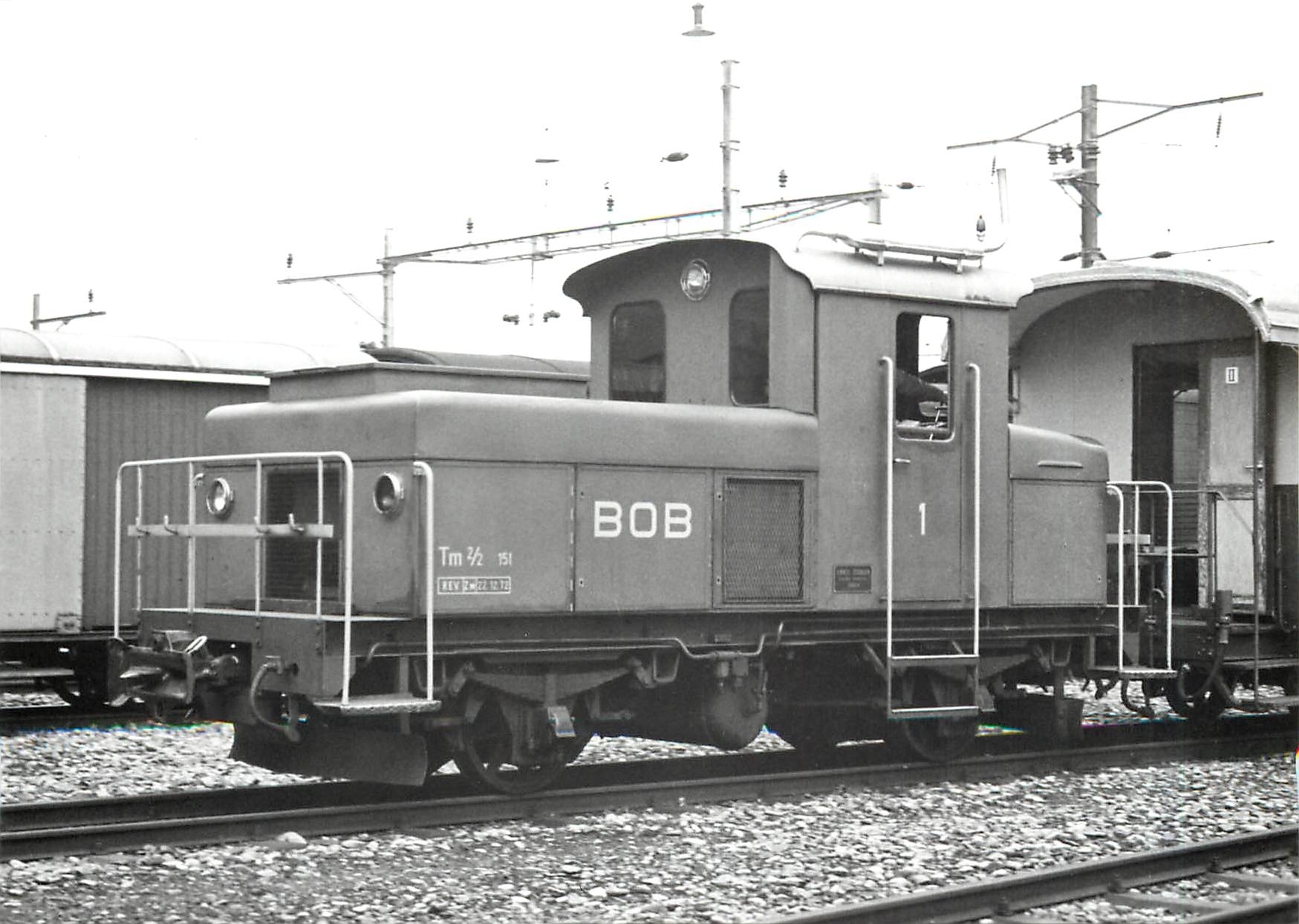 CPM Tm 2/2 151 a Interlaken-Ost 6.5.1975