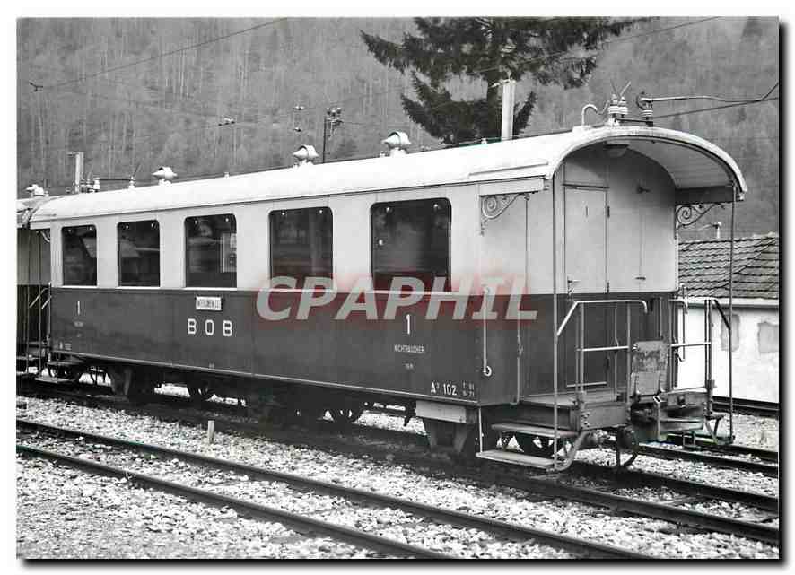 CPM Voiture A3 102 a Interlaken-Ost 28.3.1964
