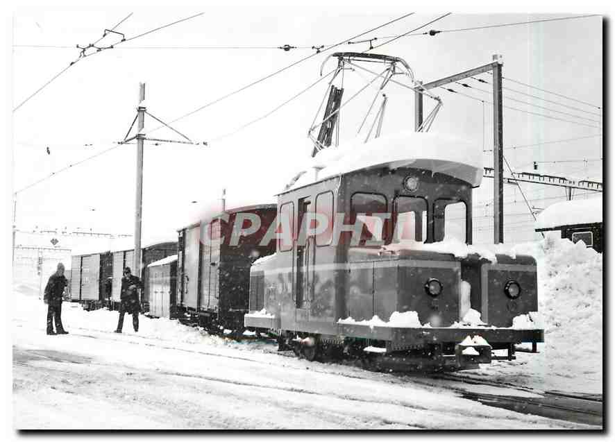 CPM Te 2/2 42 K112 et F2 141 a Bex-CFFF