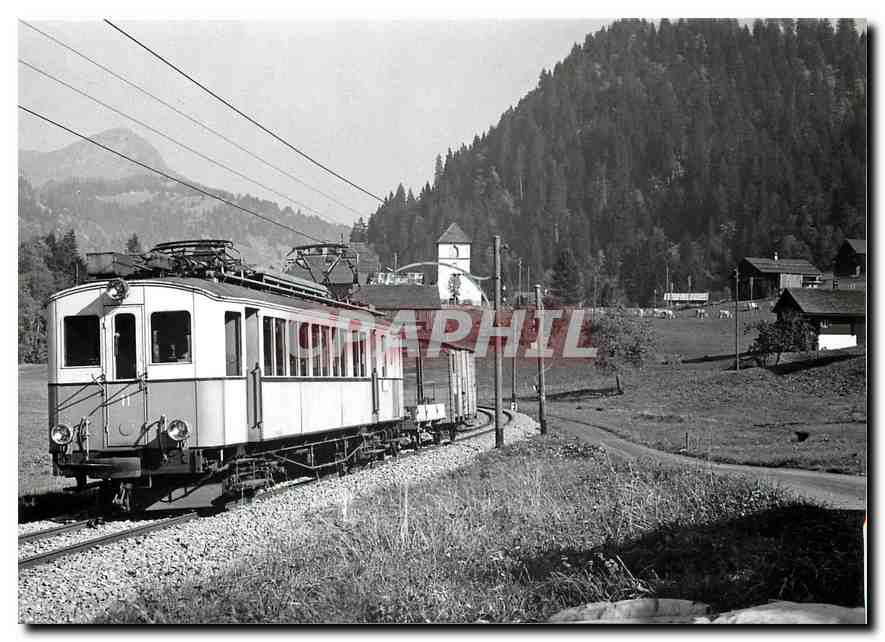 CPM Train pour Aigle a Vers-l'Eglise 7.10.1972
