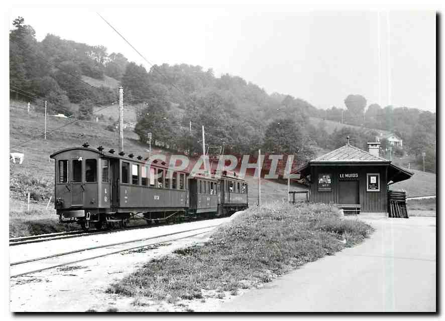 CPM En gare du Muids. Le batiment a ete demoli et remplace 22.9.1963