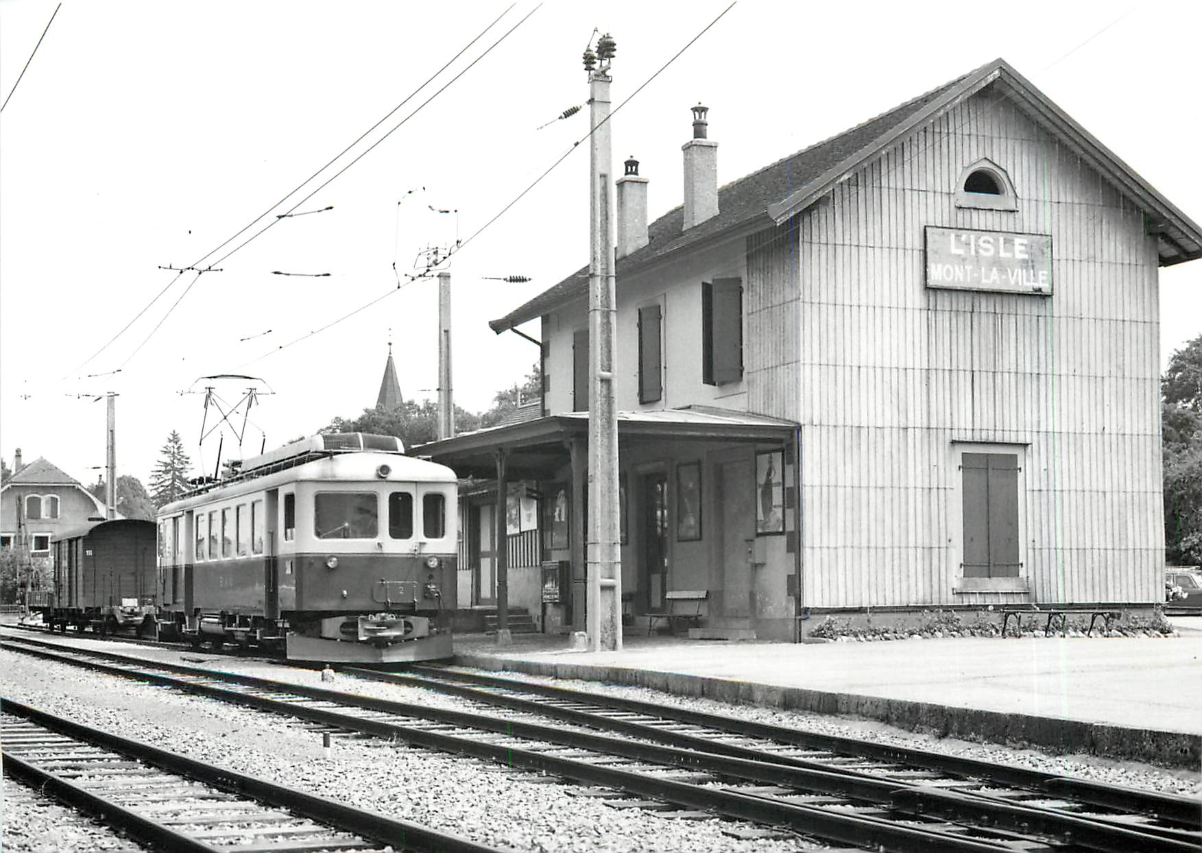 CPM ABDe 4/4 2 a l'isle 10.7.1973