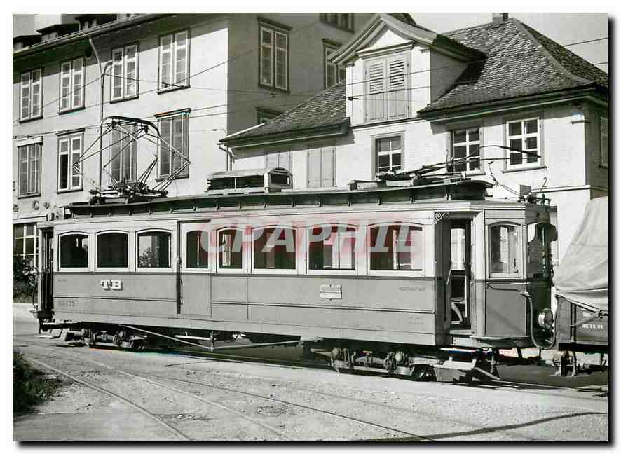 CPM BDe 4/4 23 au depot de Speicher 18.8.1967