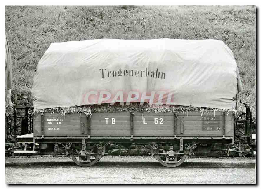 CPM Tombereau L52 en gare de Trogen 15.8.1967