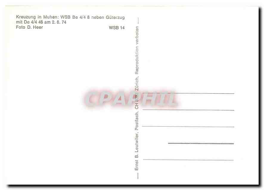 CPM Kreuzung in Muhen: — Verso