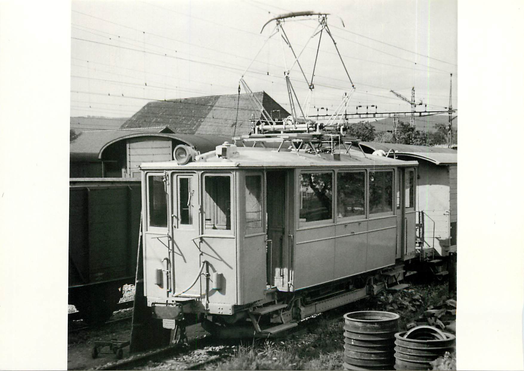 CPM WTB Rangierwagen Xe 2/2 12 in der Gueteranlage Suhr 2.6.51