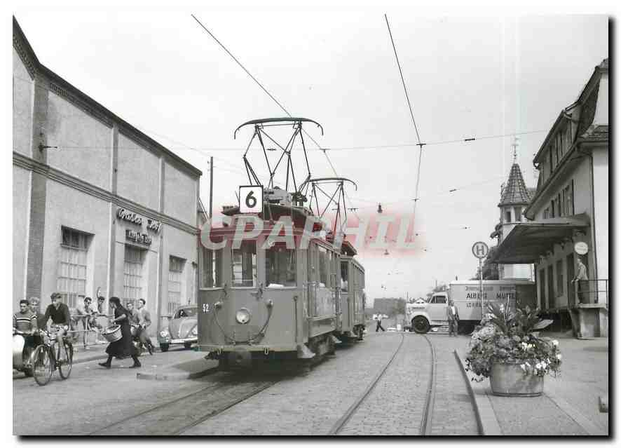 CPM Be 2/2 145 devant la gare CFF de Bale 3.6.1960