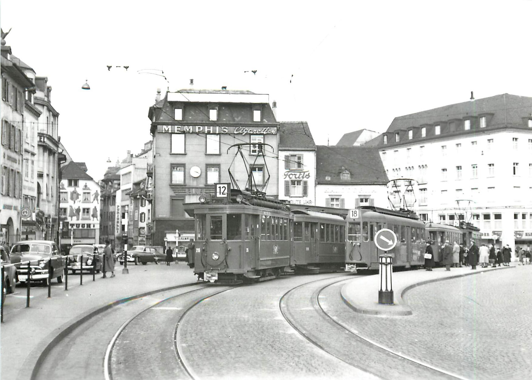 CPM Bale Barfuesserplatz 23.11.1953