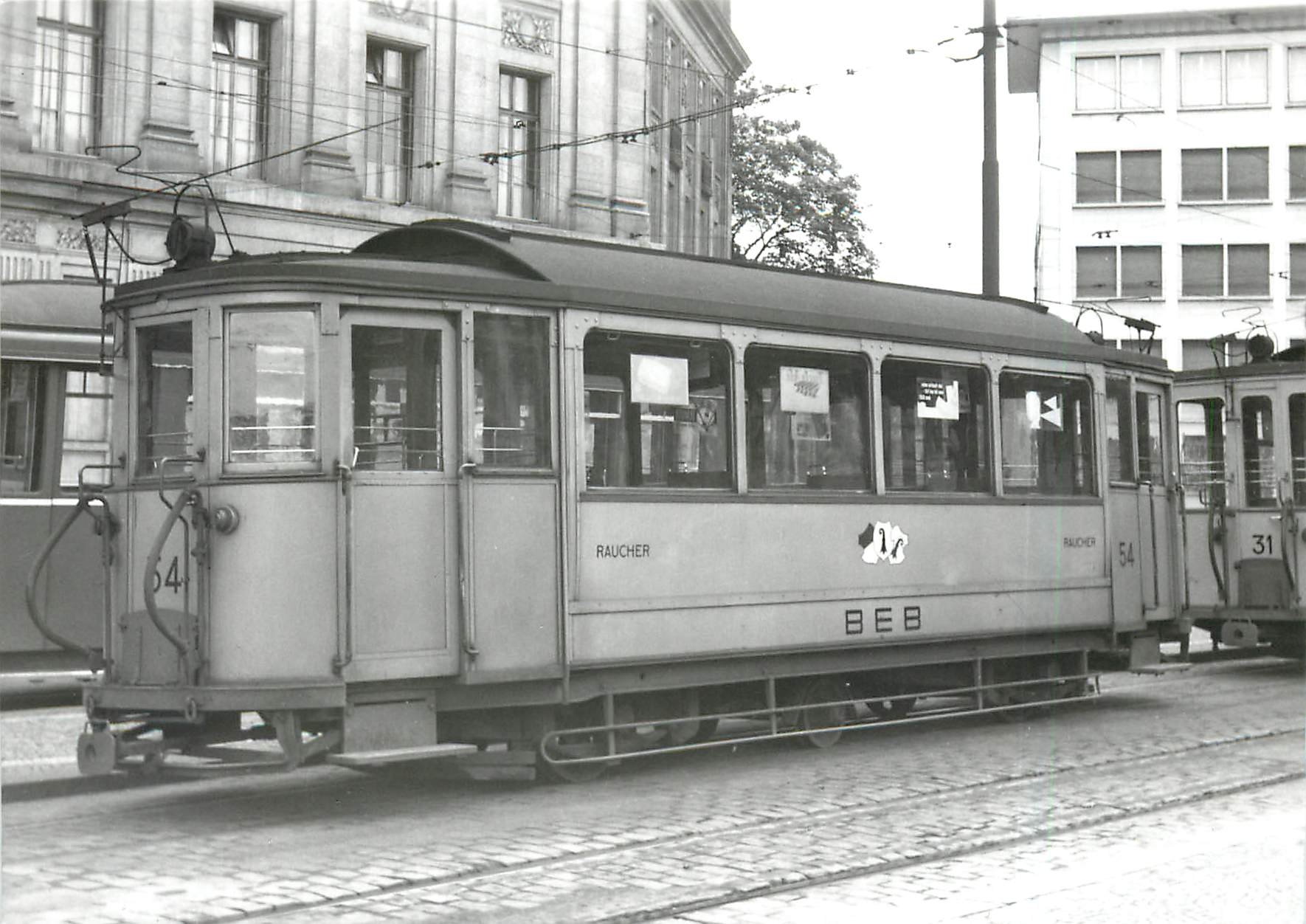 CPM B 3 54 a Bale Aeschenplatz Mai 1958