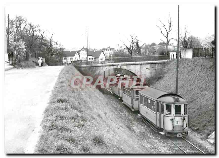 CPM Entre Arlesheim et l'arret Brown-Boveri Avril 1964