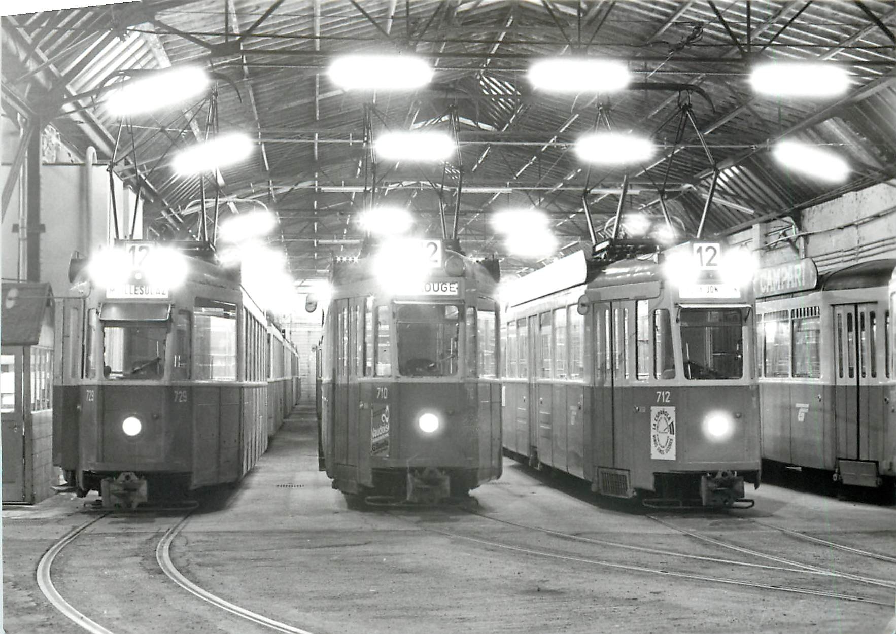CPM 01.30 h. au depot de la Jonction 15.4.1978
