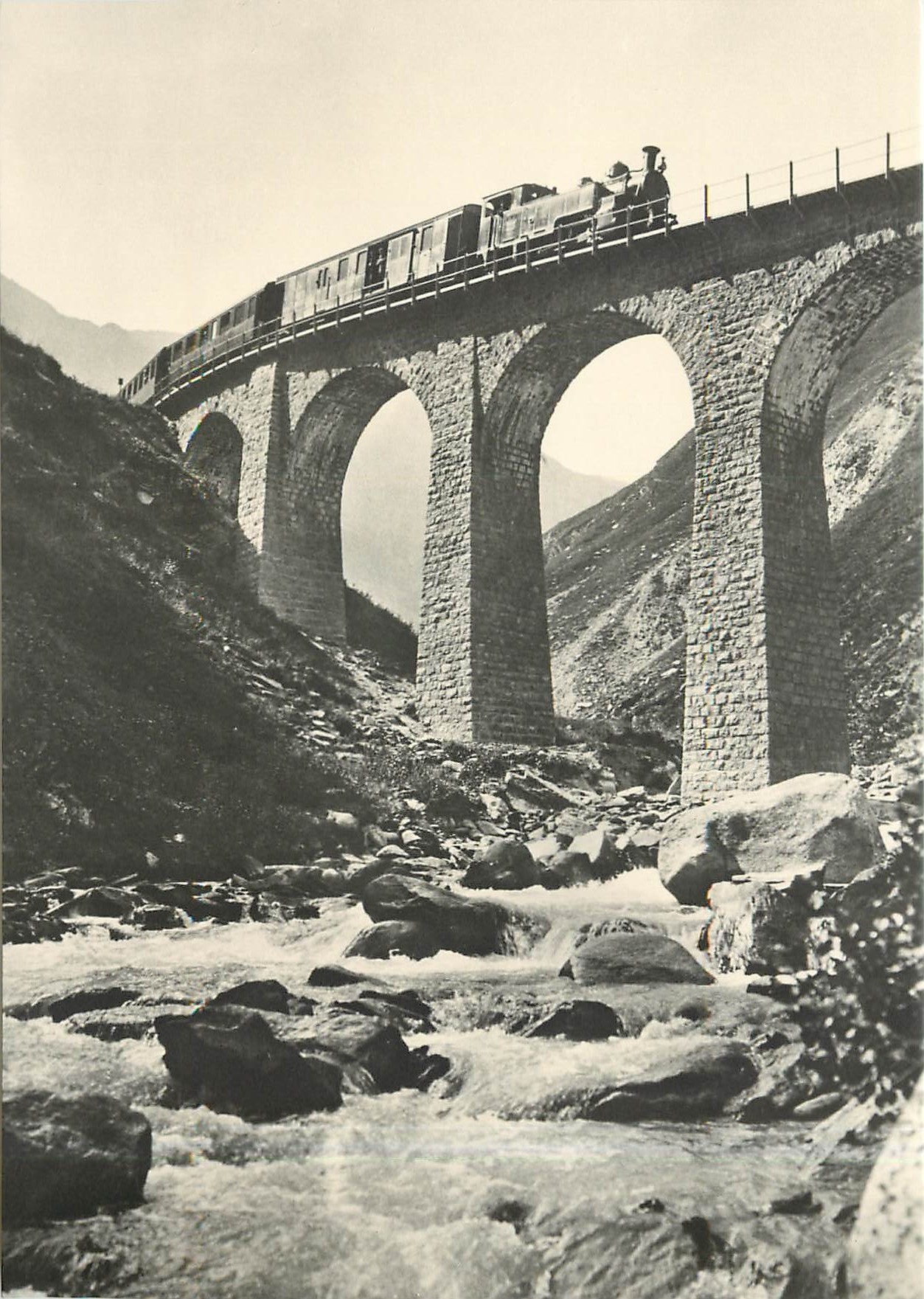 CPM Wildebruecke (viaduc No 2 sur la Furkareuss)