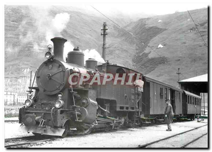 CPM Train pour Brig a Andermatt Ete 1939