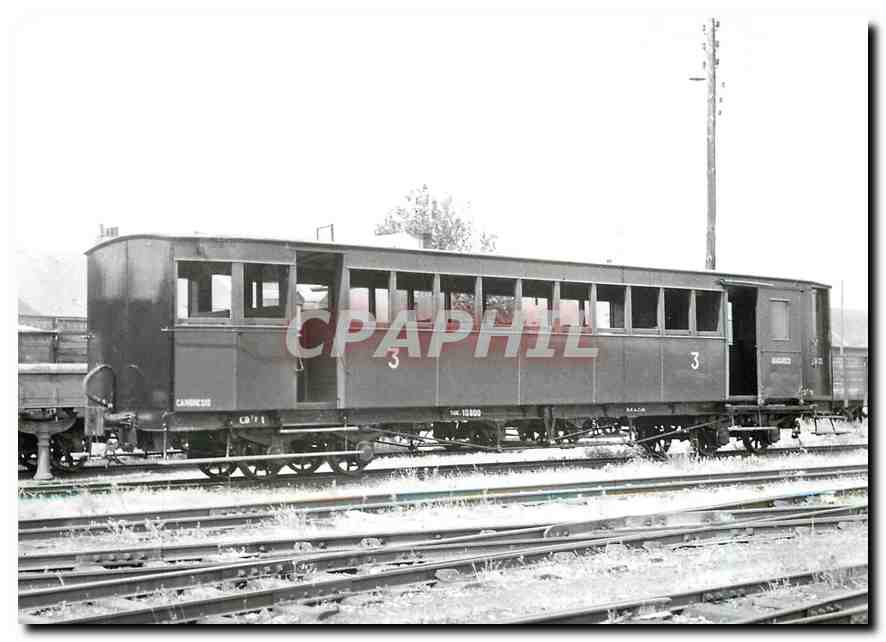 CPM Voiture mixte a plates-formes fermees CDfy 1 Caudry 1955