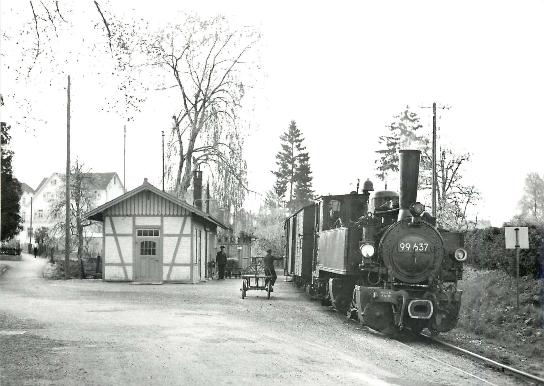 CPM Haltepunkt Schussenried-Stadt Mai 1986