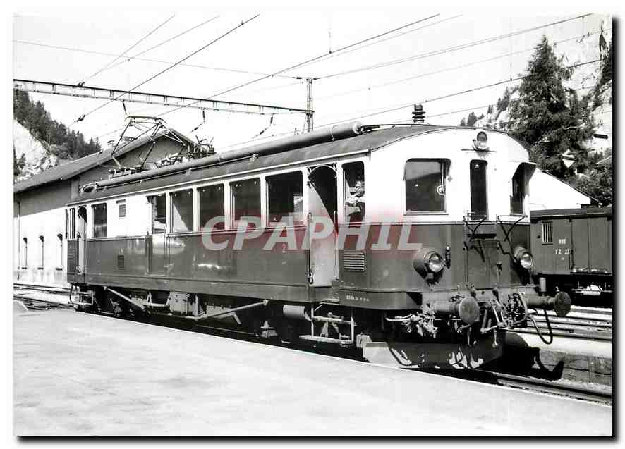 CPM En service au RVT de 1965 a 1977 Te/Xe 4/4 11