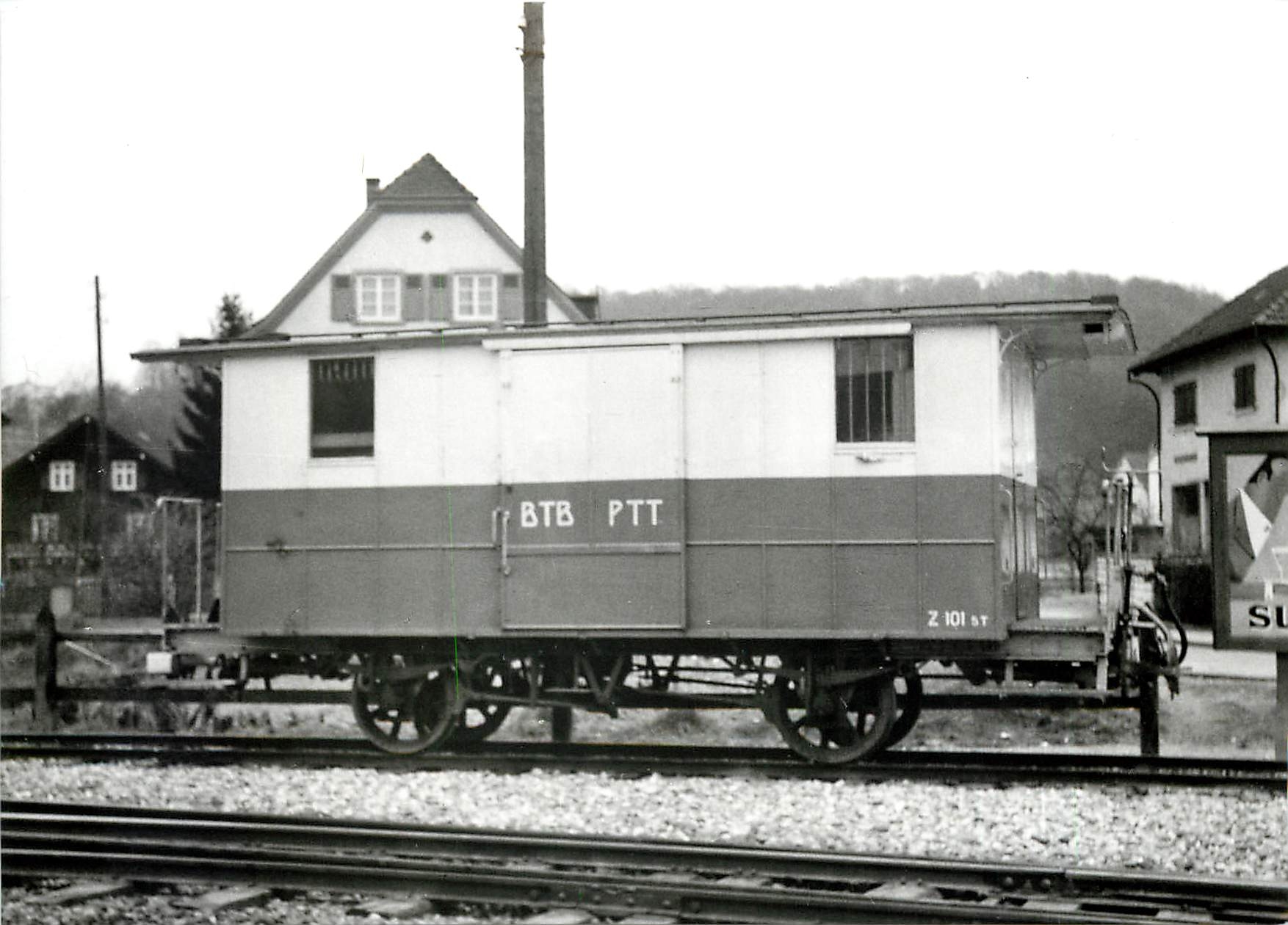 CPM Der 1887 von SIG gelieferte Fz 21 stand bis etwa 1962 im Einsatz der BTB