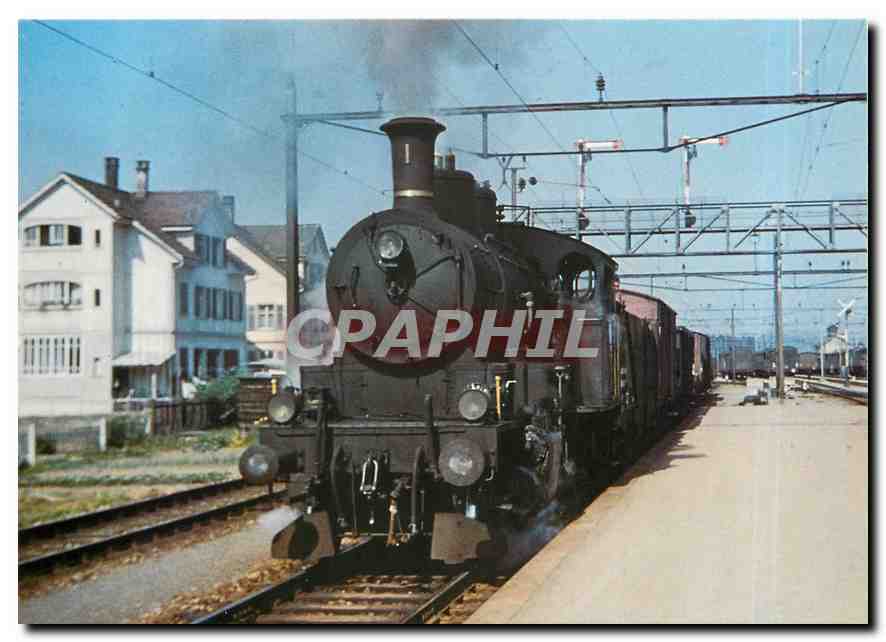 CPM MThB Ec 3/5 1 kommt mit Gueterzug 704 von Weinfeldan