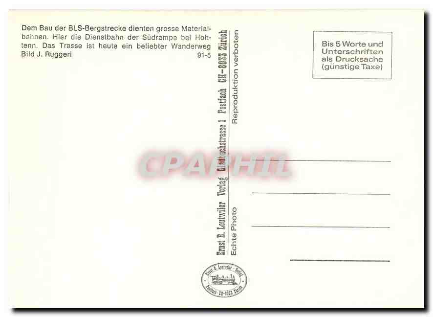 CPM Gare d'Hotan Voie de Service Rampe Sud — Verso