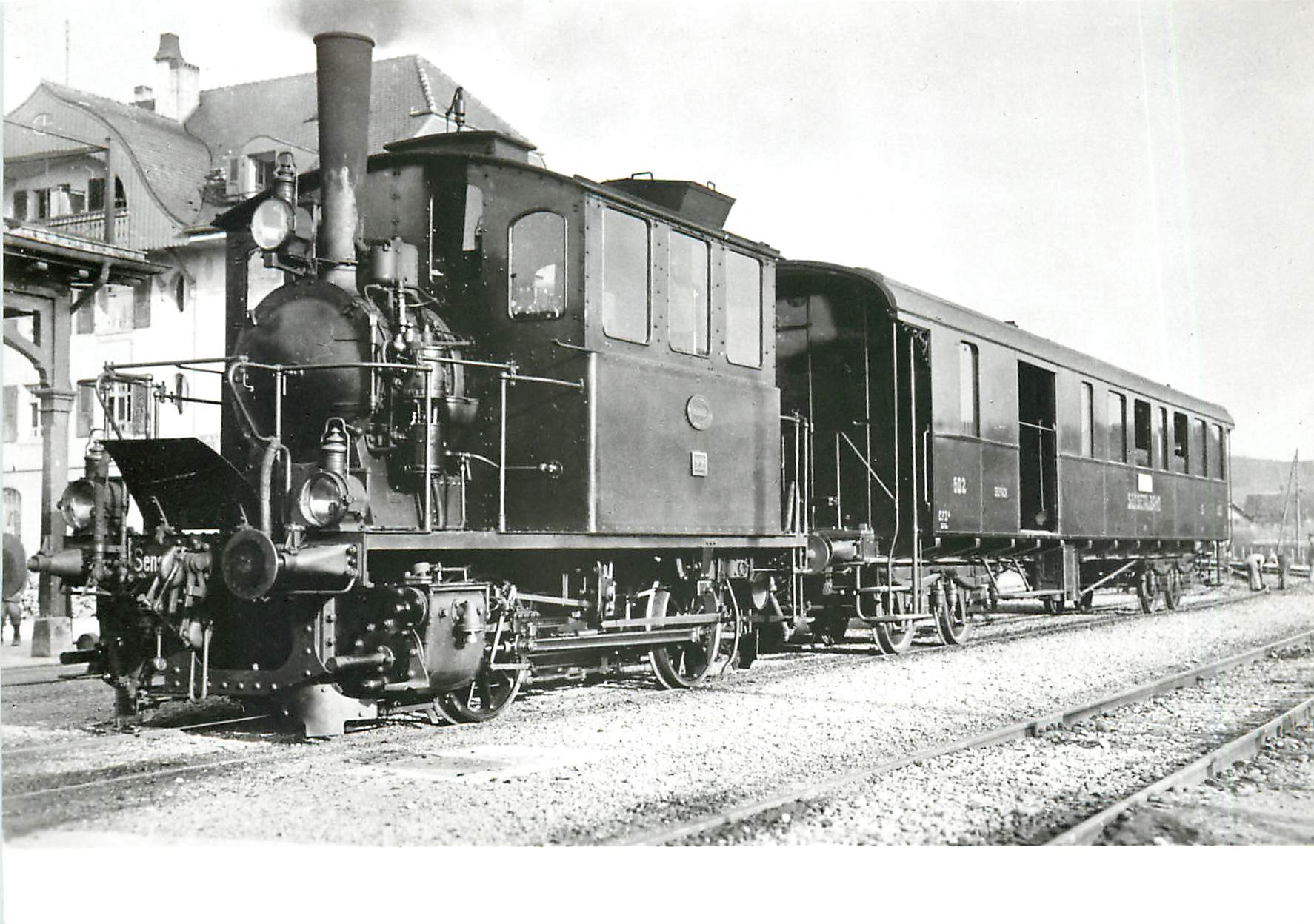 CPM Lokalbahn-Komposition wie sie von 1919 bis 1933 im Sansetal