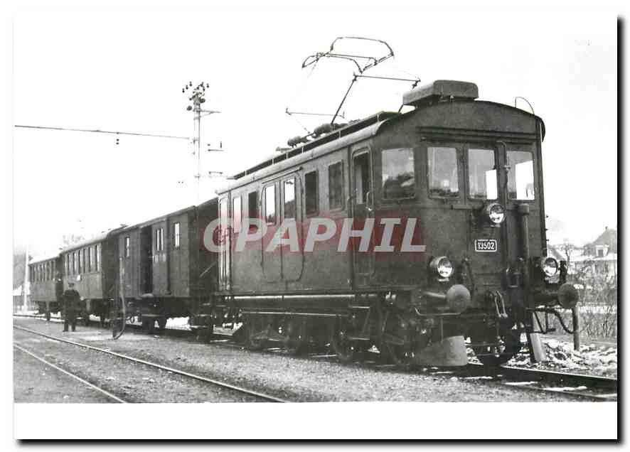 CPM 1933-1940 verkehrte die SBB-Probelok Ce 4/4 13502 ''Marianne''