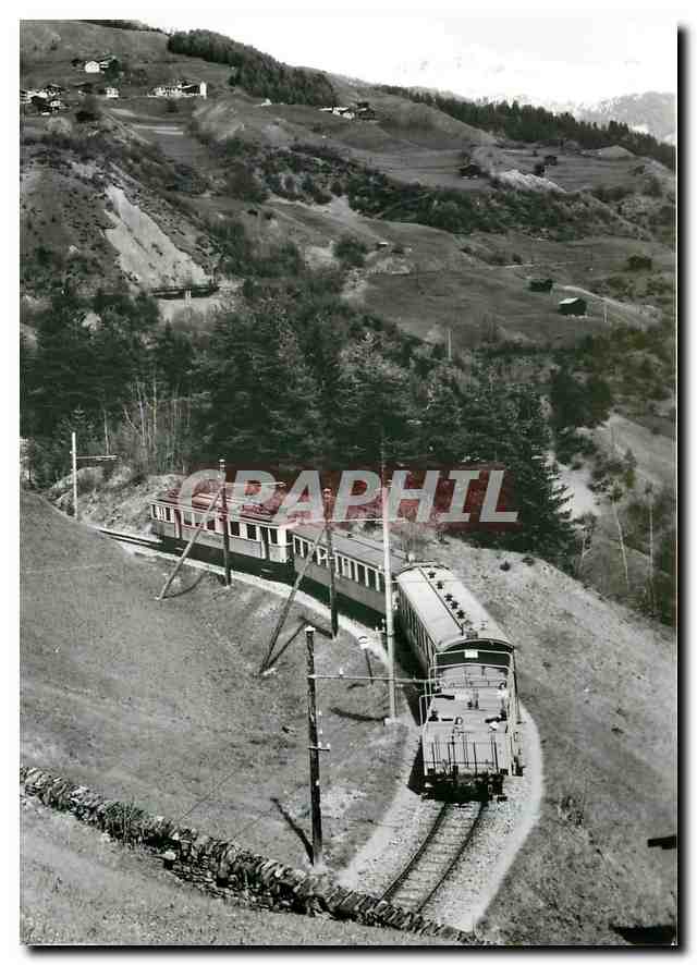 CPM Durch das Schanfigg konnte man frueher auch in den offenen Aussichtswagen ChA L 141-144 fahren