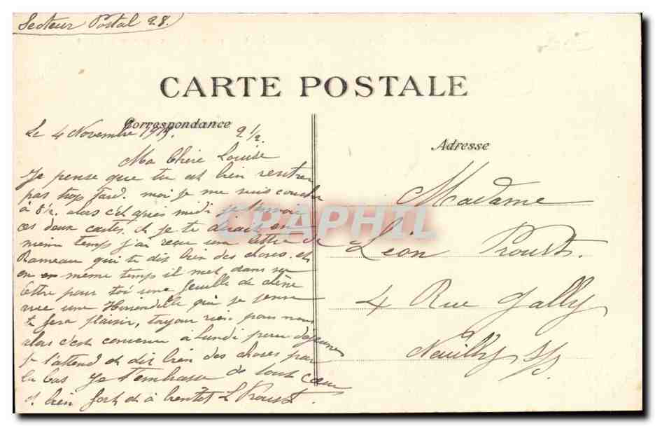 Vierzy (Aisne) — Vue extérieure d'une ancienne Abbaye du XVᵉ siècle occupée par une ferme — Edit. Colas — Rückseite