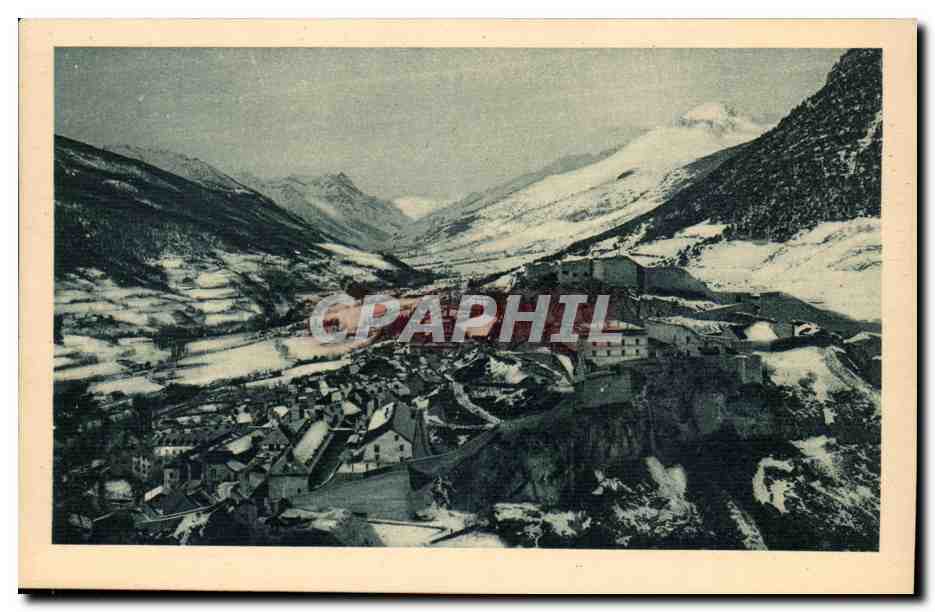 BRIANÇON (1326m) près du Fort des Tilles — Vallée de la Guisane et Col du Laudaret — Édition L. Maïron, Briançon