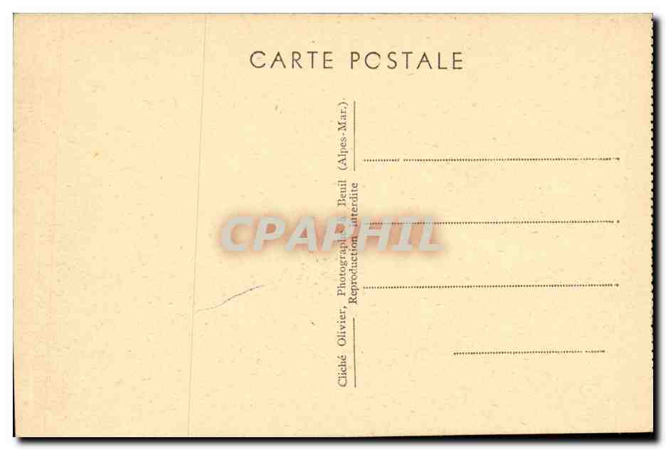 Bueil - Station Estivale et Hivernale alt 1436 - CPA  — Rückseite