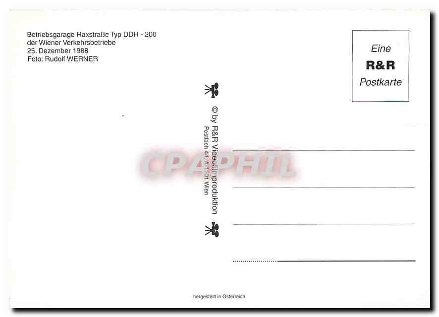 CPM Betriebsgarage Raxstrasse Typ DDH-200 — Rückseite