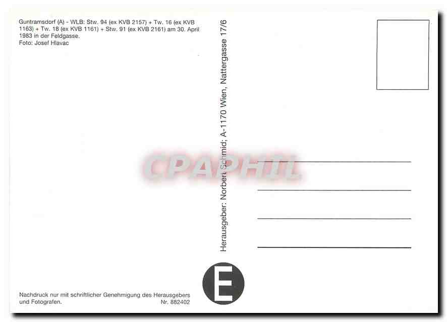 CPM Guntramsdorf 5A° - WLB Stw 94 — Verso
