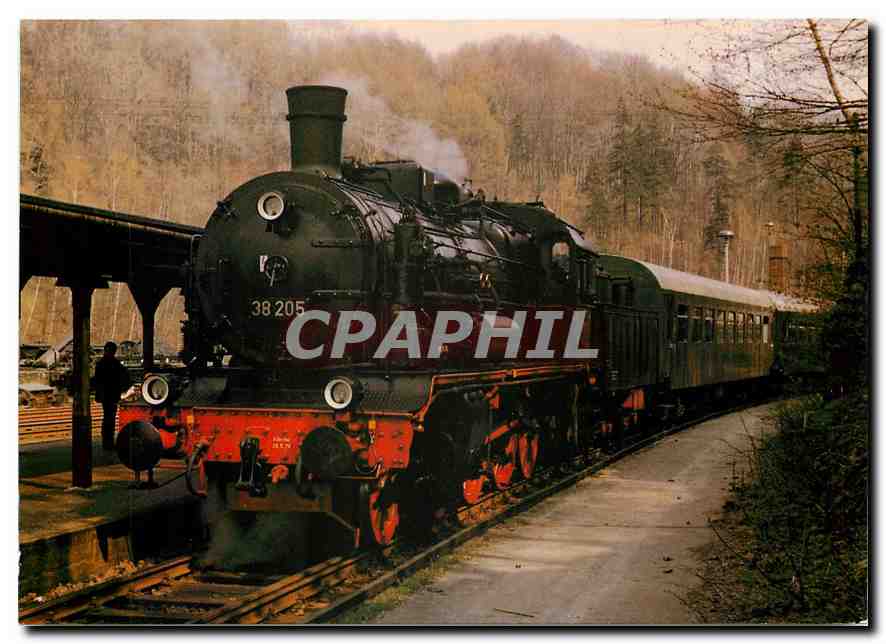 CPM DR (railways of the German Democratic Republic) steam locomotive 38 205