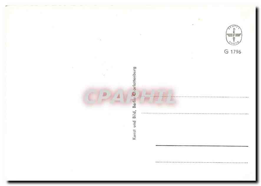 CPM Berlin Postdamar Platz — Verso